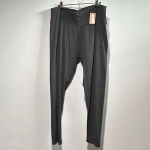 Dark gray High-Waisted Leggings